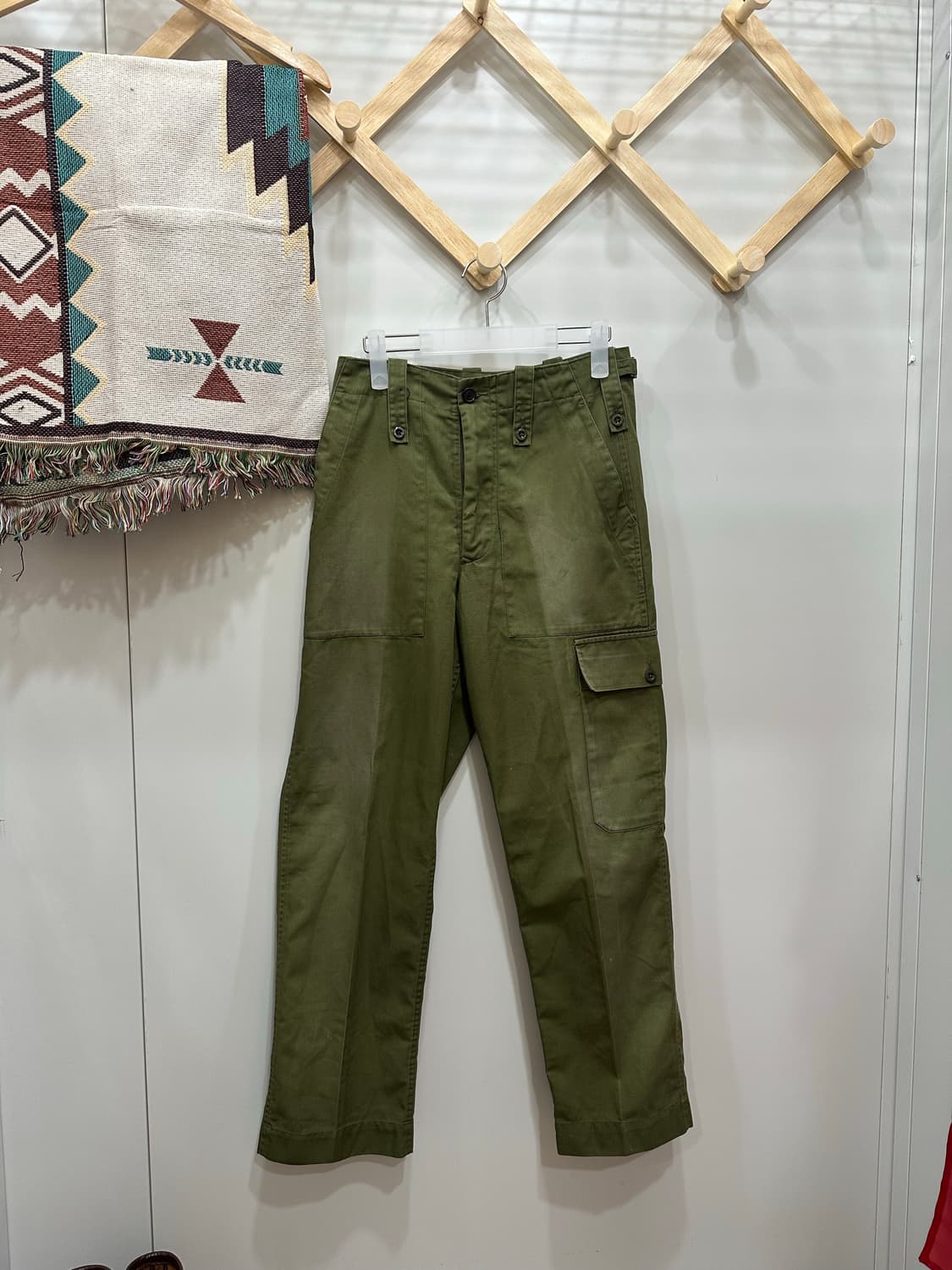 70s British Army 오버롤 트루져 팬츠 상품이미지1