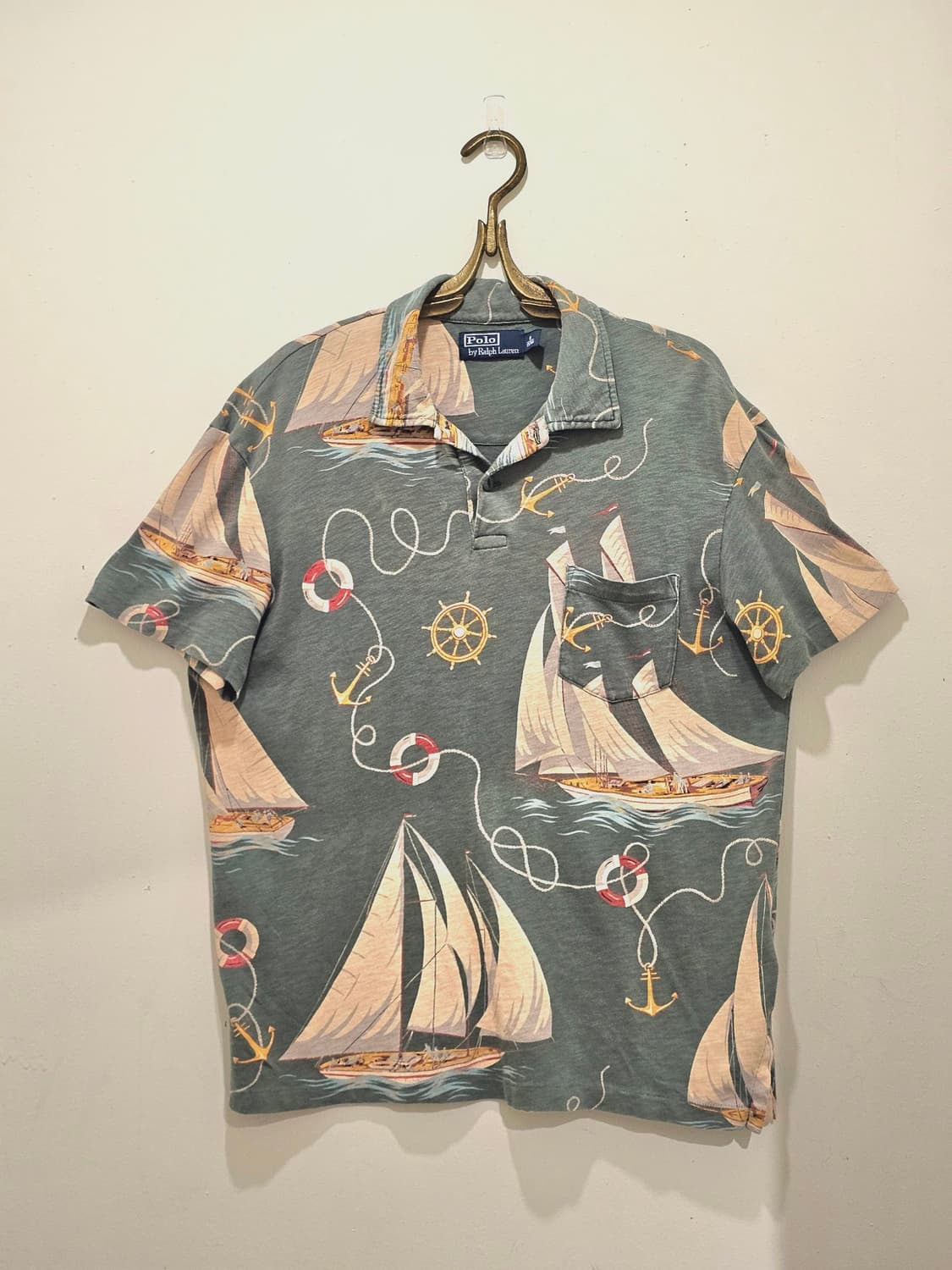 Polo Ralph Lauren 올오버 세일보트 PK셔츠 상품이미지2