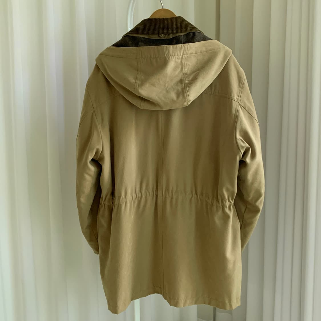 일본 빈티지 BALESTRINO 후드 사파리 워크 하프 자켓 상품이미지2