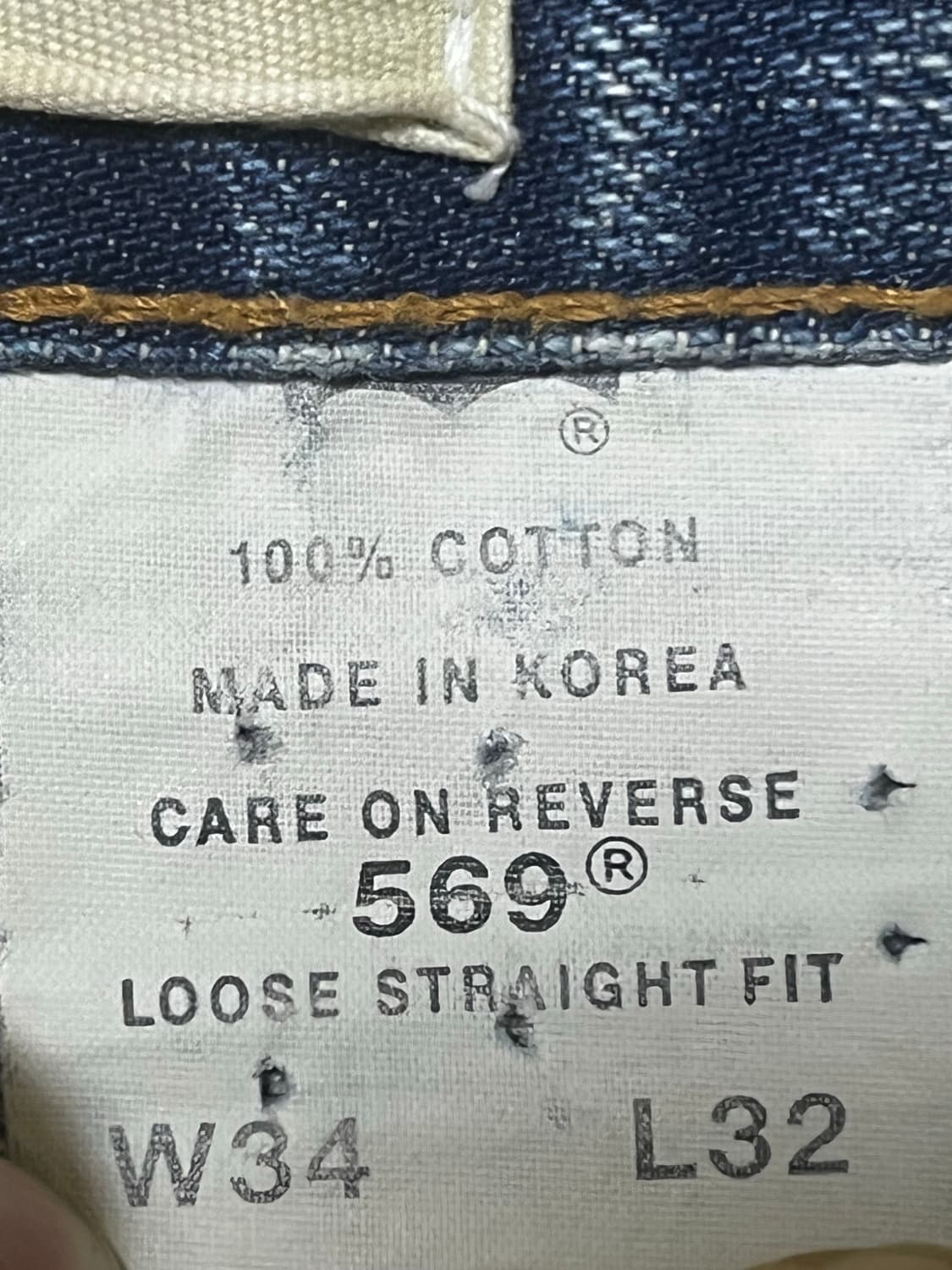 90s)Levi‘s 517 , Levi’s 569 상품이미지7