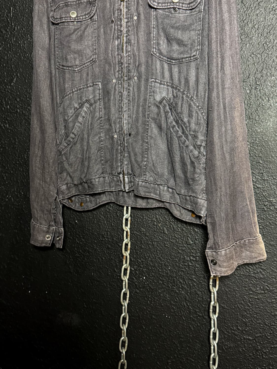 GAIJIN MADE – Washed Black Jacket  상품이미지4