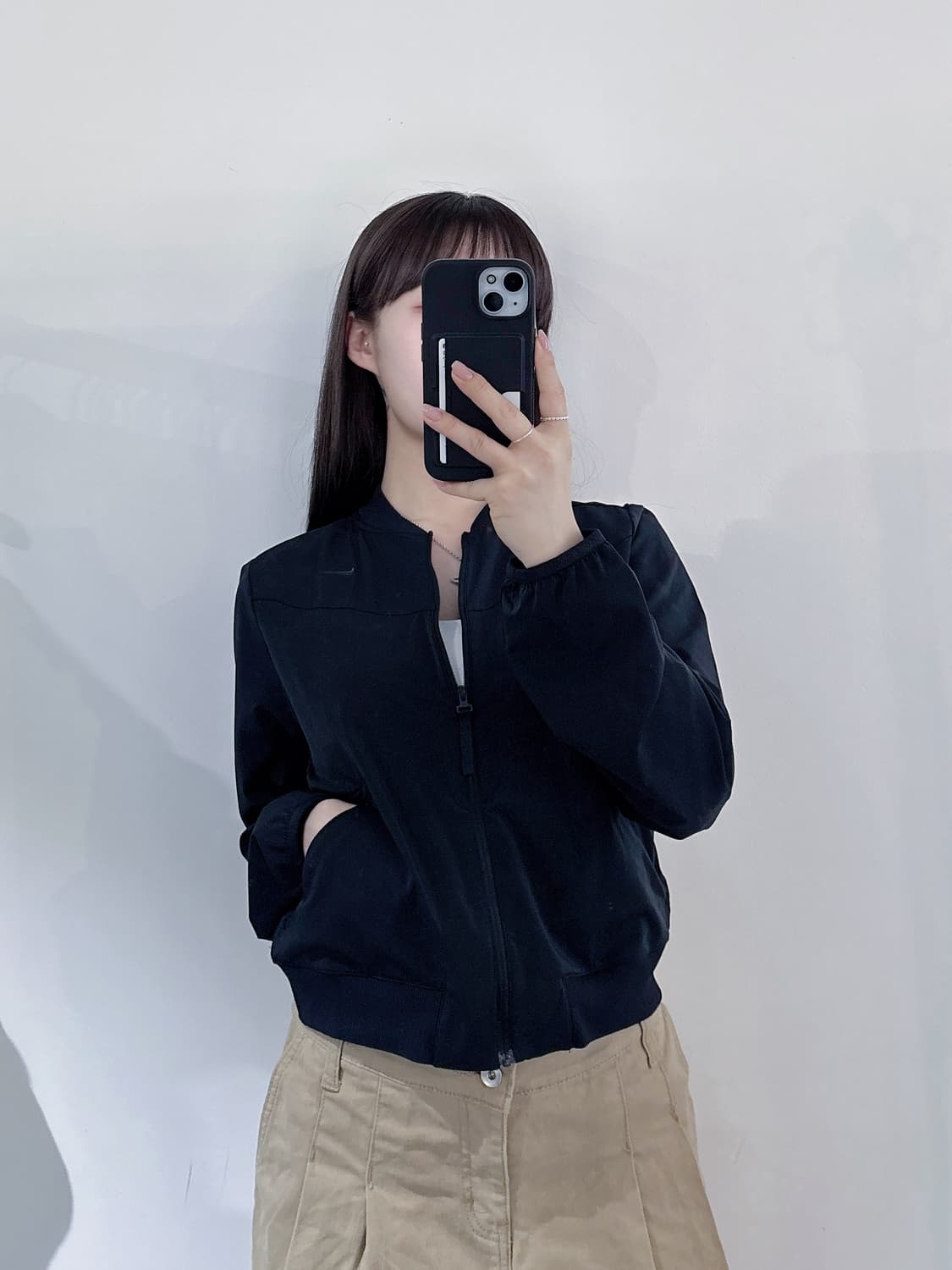 나이키 블랙 스우시 자켓 상품이미지2