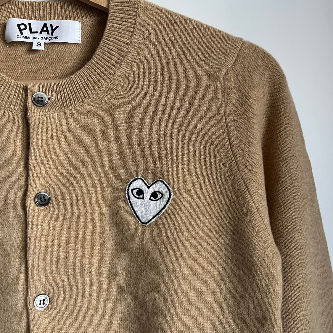 COMME DES GARCONS wool 100% cardigan 상품이미지5