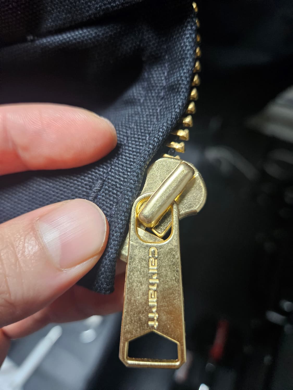 새제품 칼하트 덕 액티브 자켓 j140 XL 블랙 L교환가능 상품이미지5