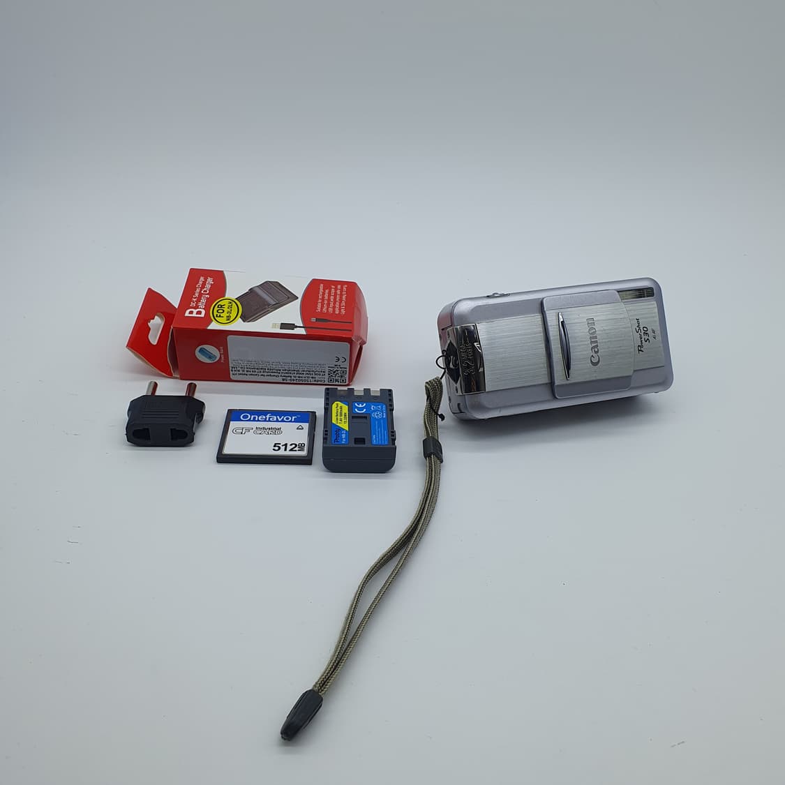 작례⭕️ 캐논 PowerShot 파워샷 S30 스톤 화이트 빈티지 디카  상품이미지9