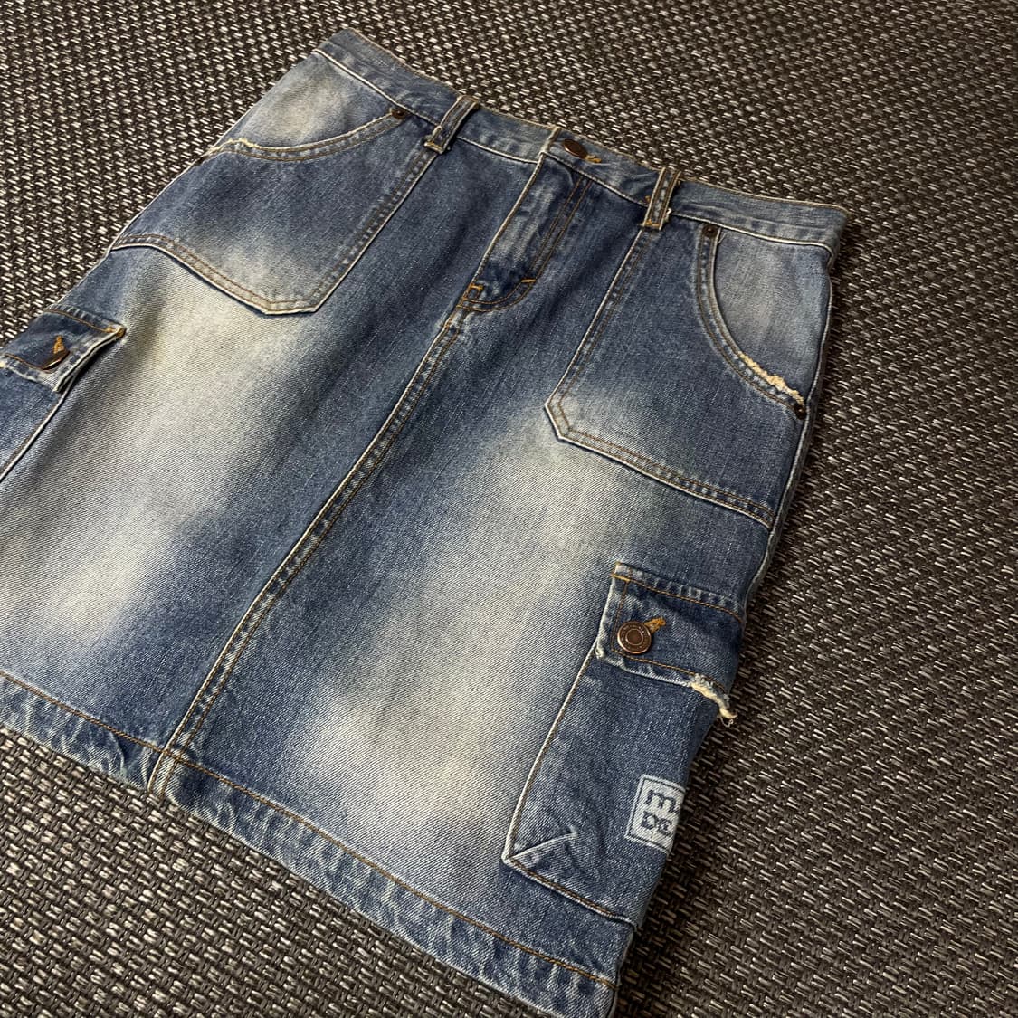 (28) 마루 데님 카고 H라인 스커트 상품이미지4