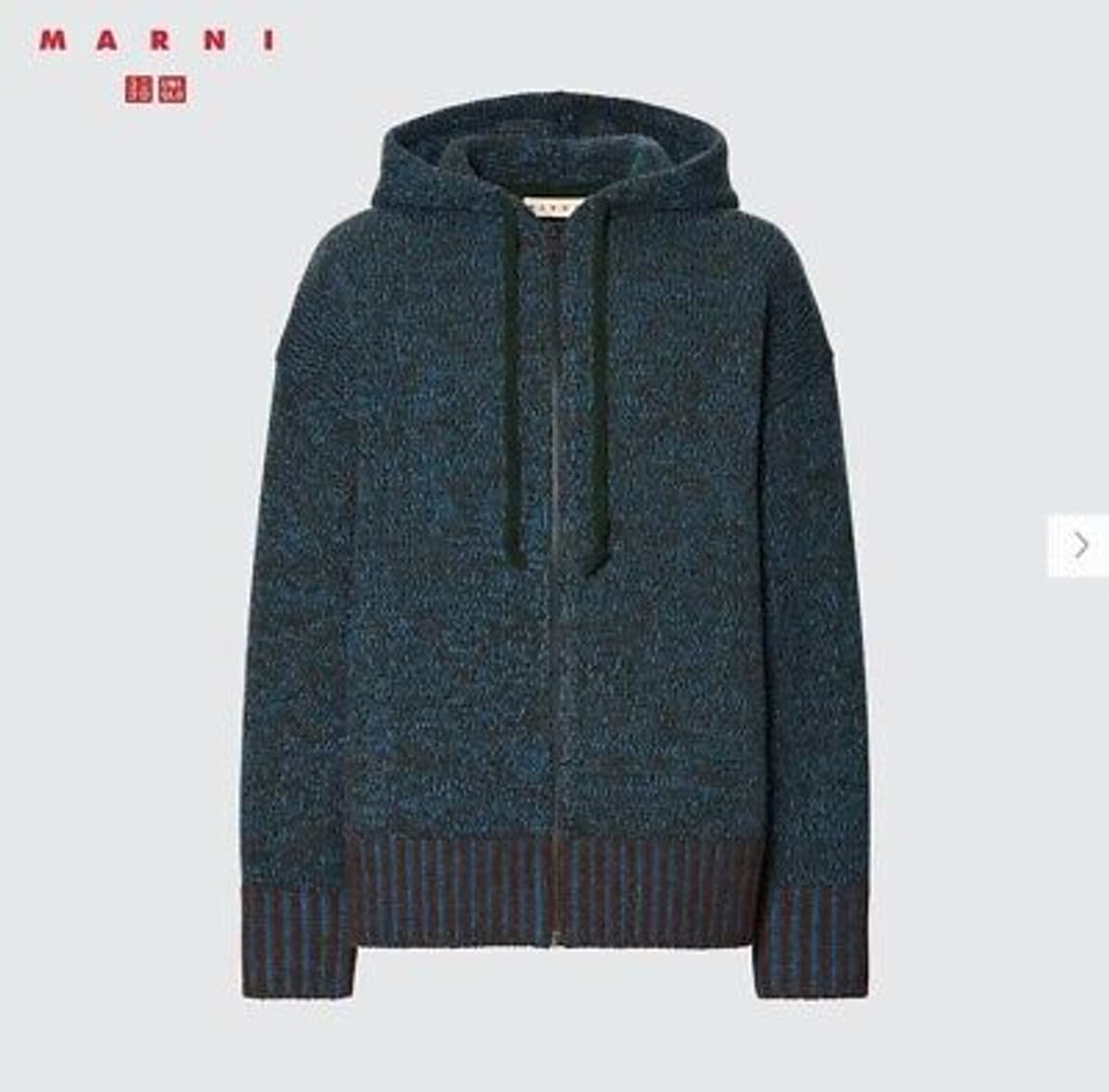 유니클로U 마르니 니트후드집업 상품이미지1