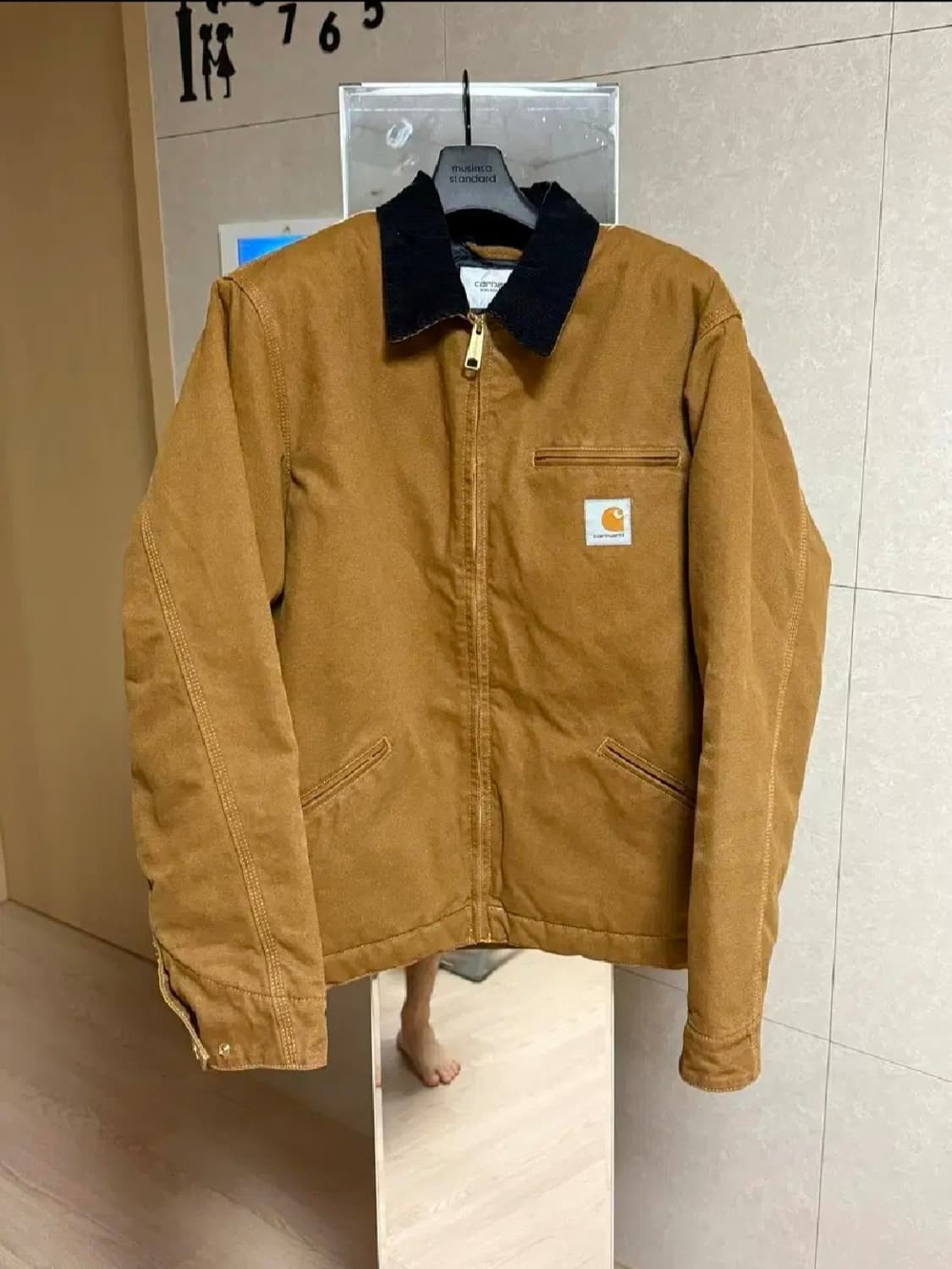 칼하트 WIP OG 디트로이트 자켓 딥 해밀턴 브라운 M 상품이미지3