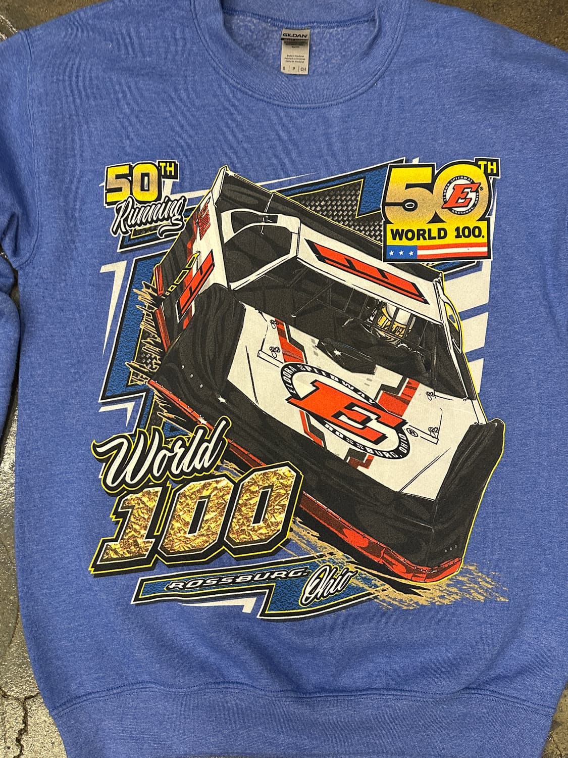 GILDAN 길단 월드 100 레이싱 스웻셔츠 S 상품이미지3