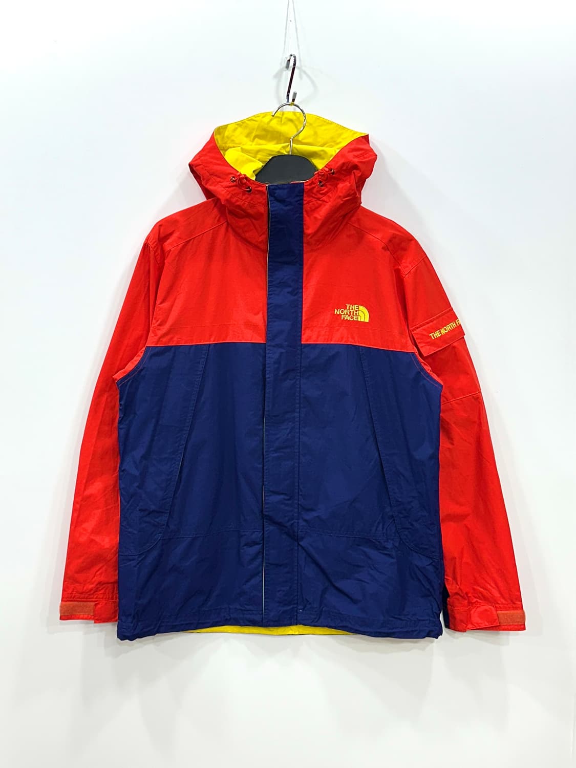 노스페이스 올드스쿨 배색 바람막이 자켓 상품이미지1