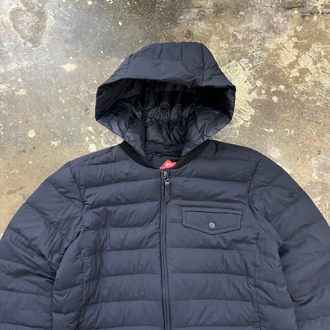 95) 컬럼비아 구스다운 후드 경량 패딩점퍼 콜롬비아 거위털 패딩 상품이미지3