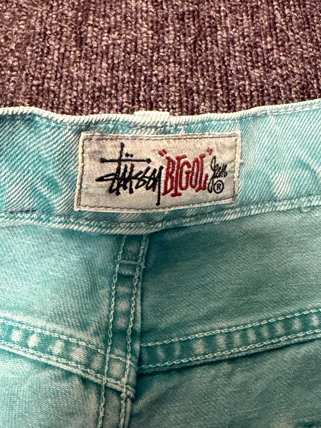 [34] 스투시 스프레이 다이 빅 올 진 블랙 상품이미지4