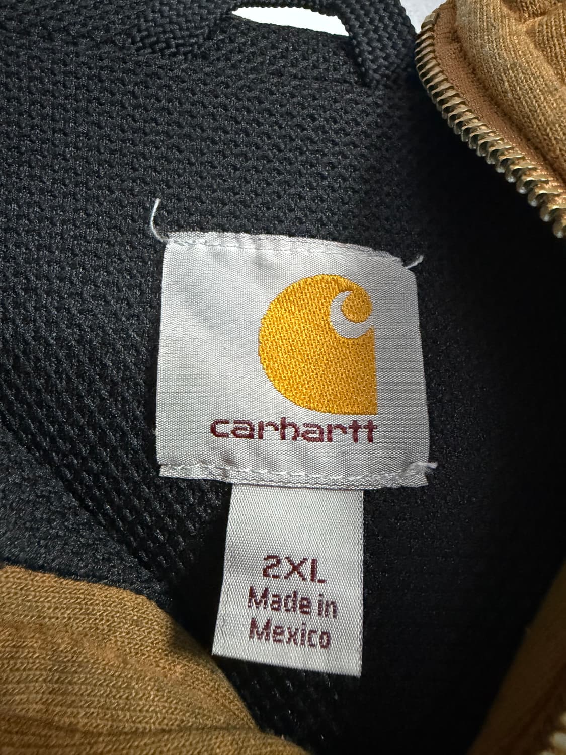 칼하트 레인 디펜더 팩스턴 헤비웨이트 후드 집업 상품이미지3