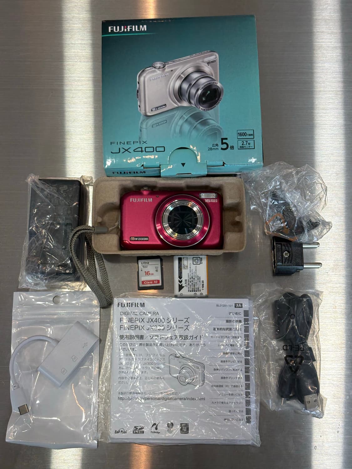 한글지원/풀박/민트급)후지필름 파인픽스 JX400 빈티지디카 상품이미지2