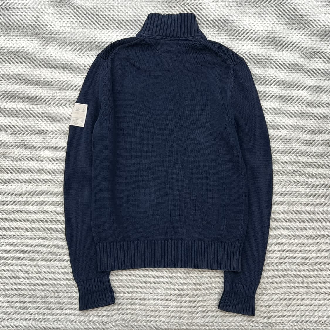 타미힐피거 자수 패치 니트 집업 r2589 상품이미지2