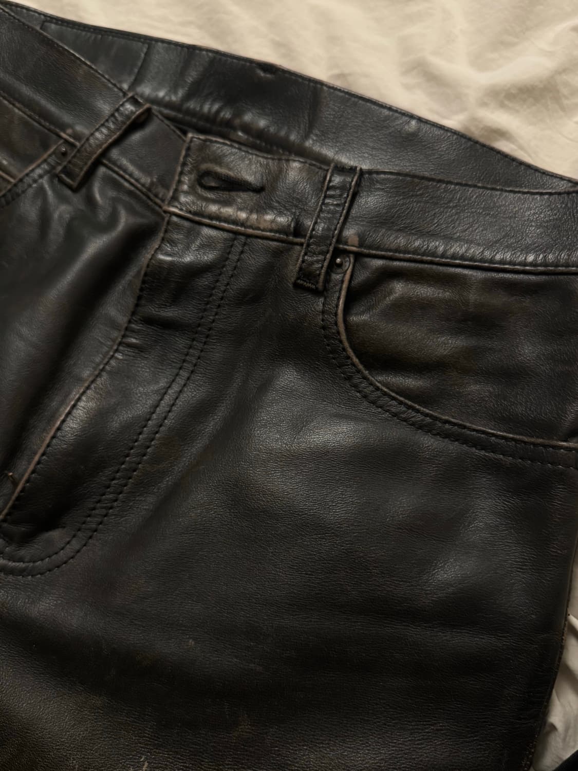 리바이스 505 리얼 소가죽 상품이미지10