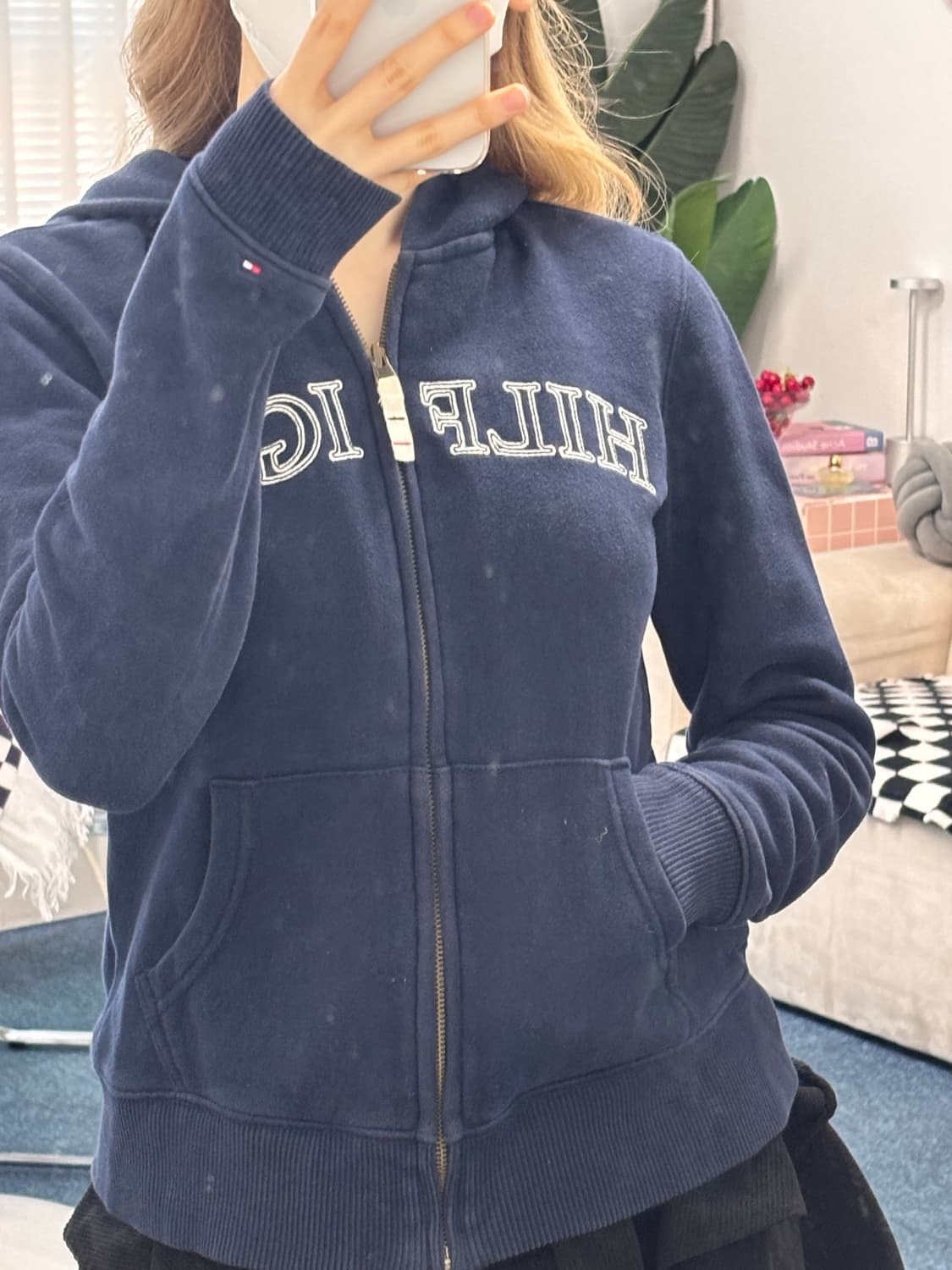 타미 네이비 후드집업  상품이미지3
