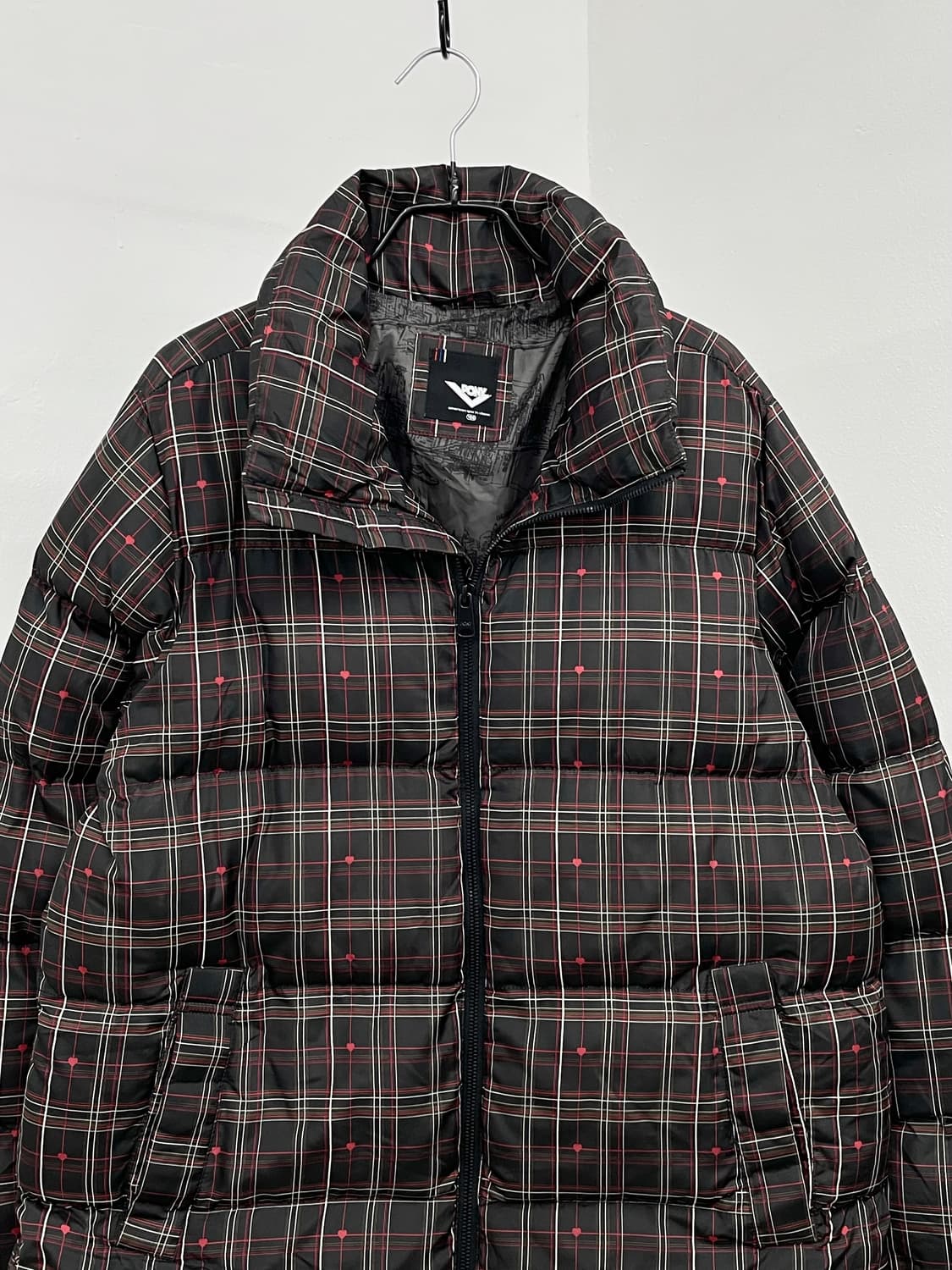 포니 하트 체크 패딩❤️ 상품이미지6