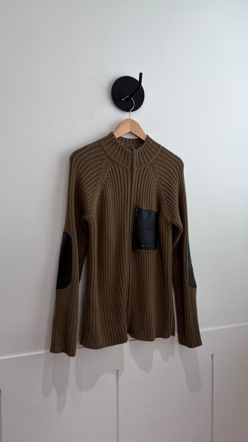 90-00s 오클리 니트 집업 상품이미지3