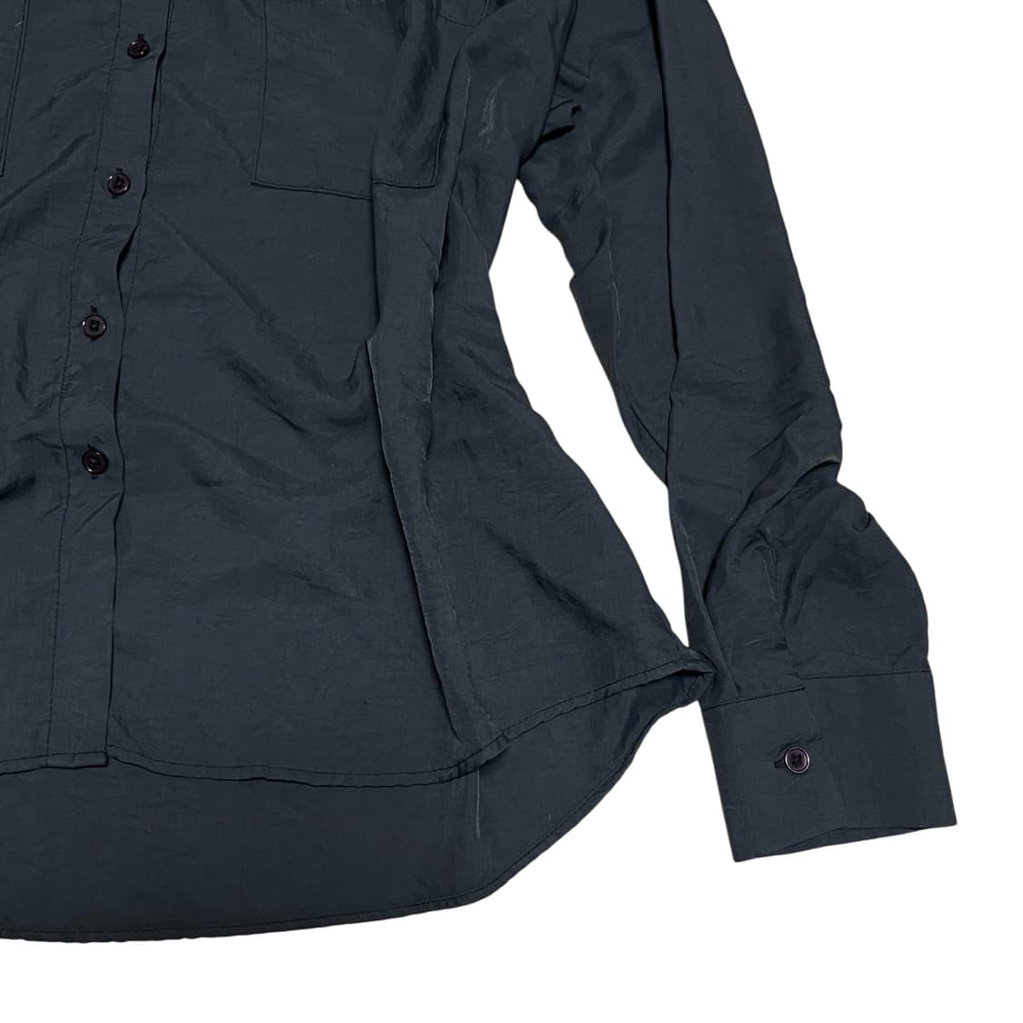 Pocket button down shirt_Navy 상품이미지4