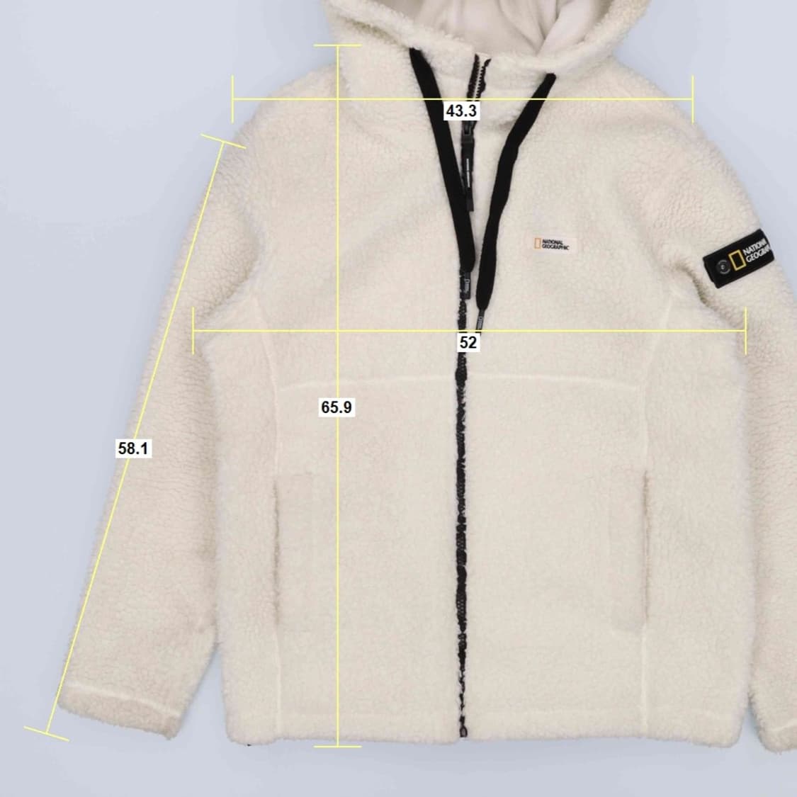 [S] 내셔널지오그래픽 공용 코스토니 뽀글이 후리스 자켓 3900 상품이미지10