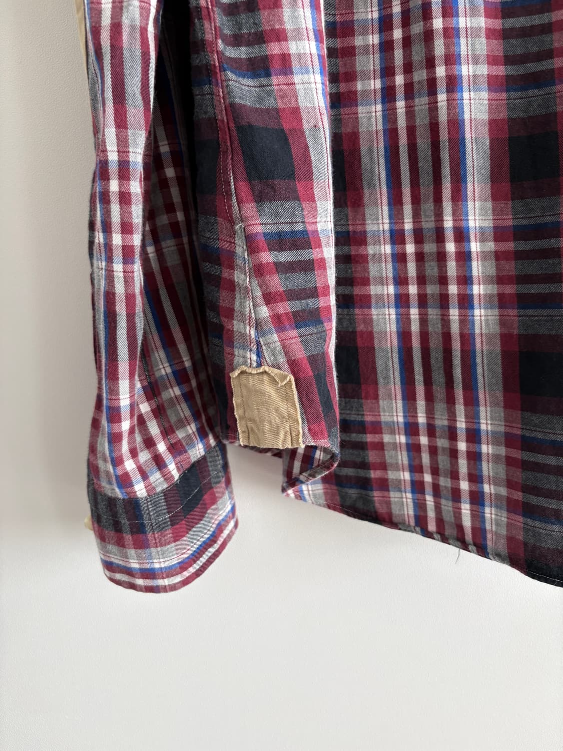 Avirex 아비렉스 체크 패치 셔츠 상품이미지6