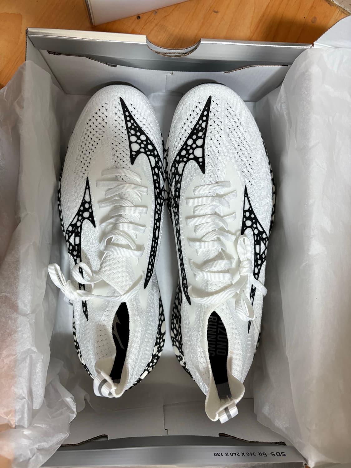 미즈노 네오 젠 화이트 블랙 상품이미지6