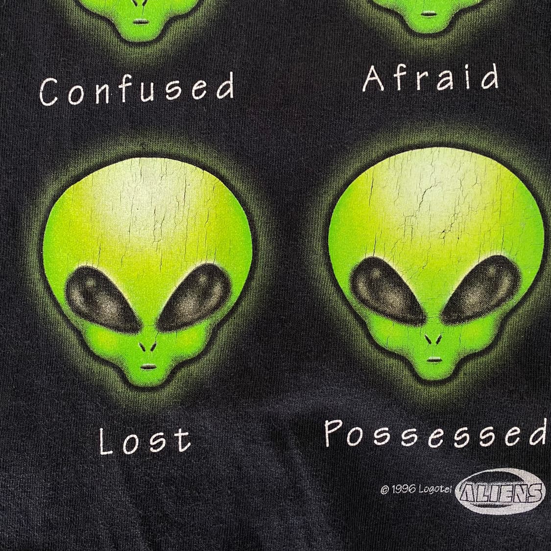 (XL) 90s 빈티지 에일리언 티셔츠 상품이미지7