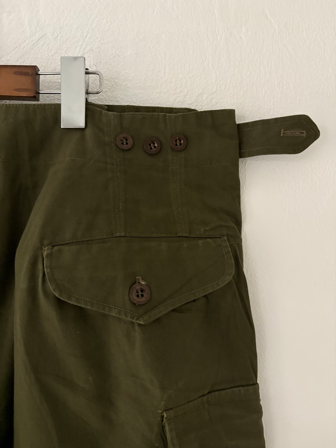 50's Royal Dutch Army Faded Canvas pant 상품이미지7