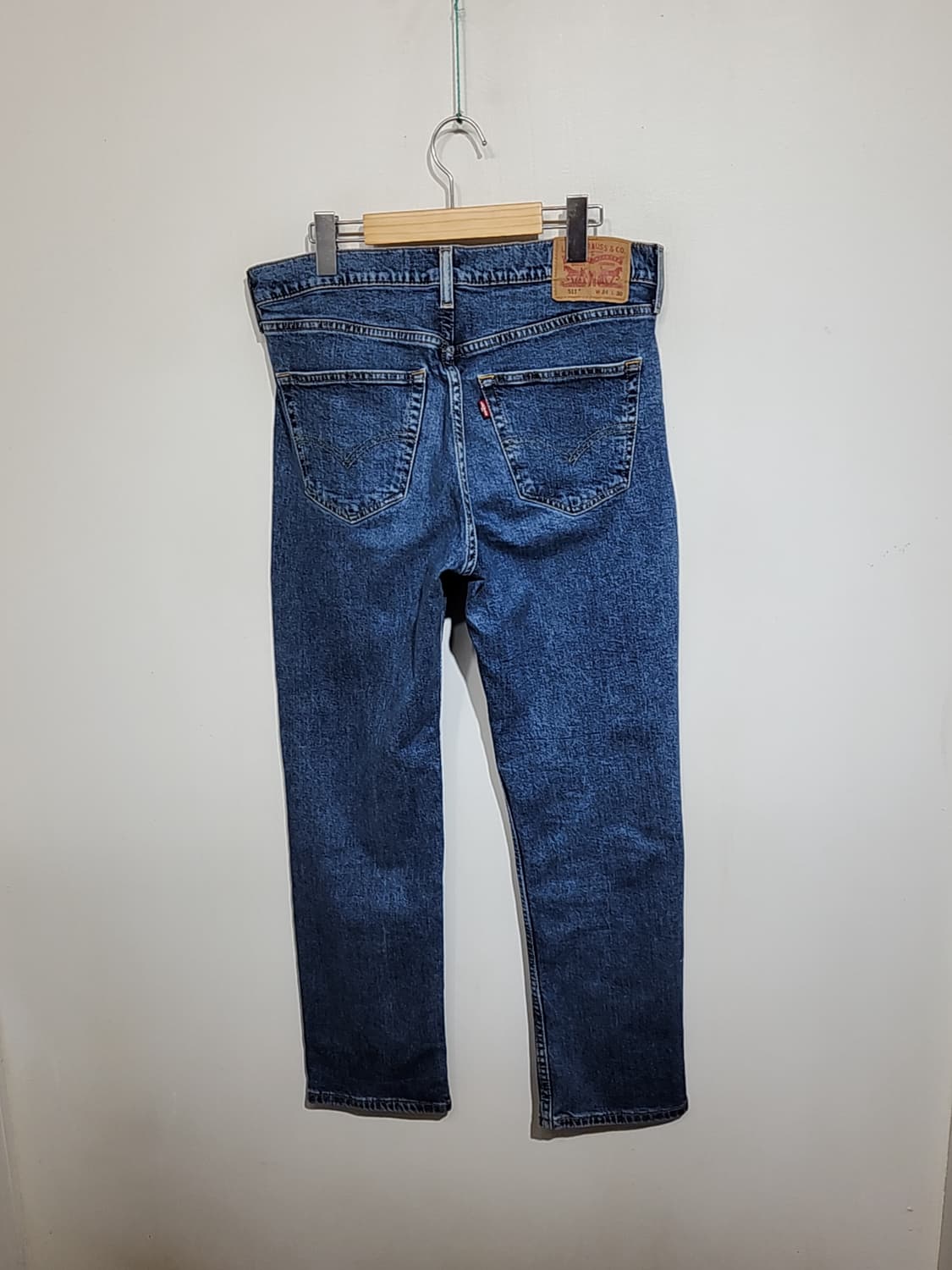 (28) 리바이스 511 청바지 중청 스판 데님팬츠 145주년판  상품이미지7