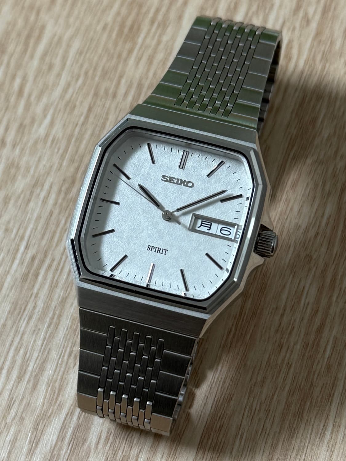 세이코 Seiko SPRIT 스퀘어 쿼츠 데이 데이트 상품이미지1