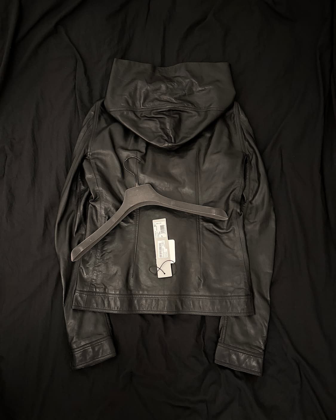 릭 오웬스 13fw Pilnth hooded leather jaket 상품이미지4