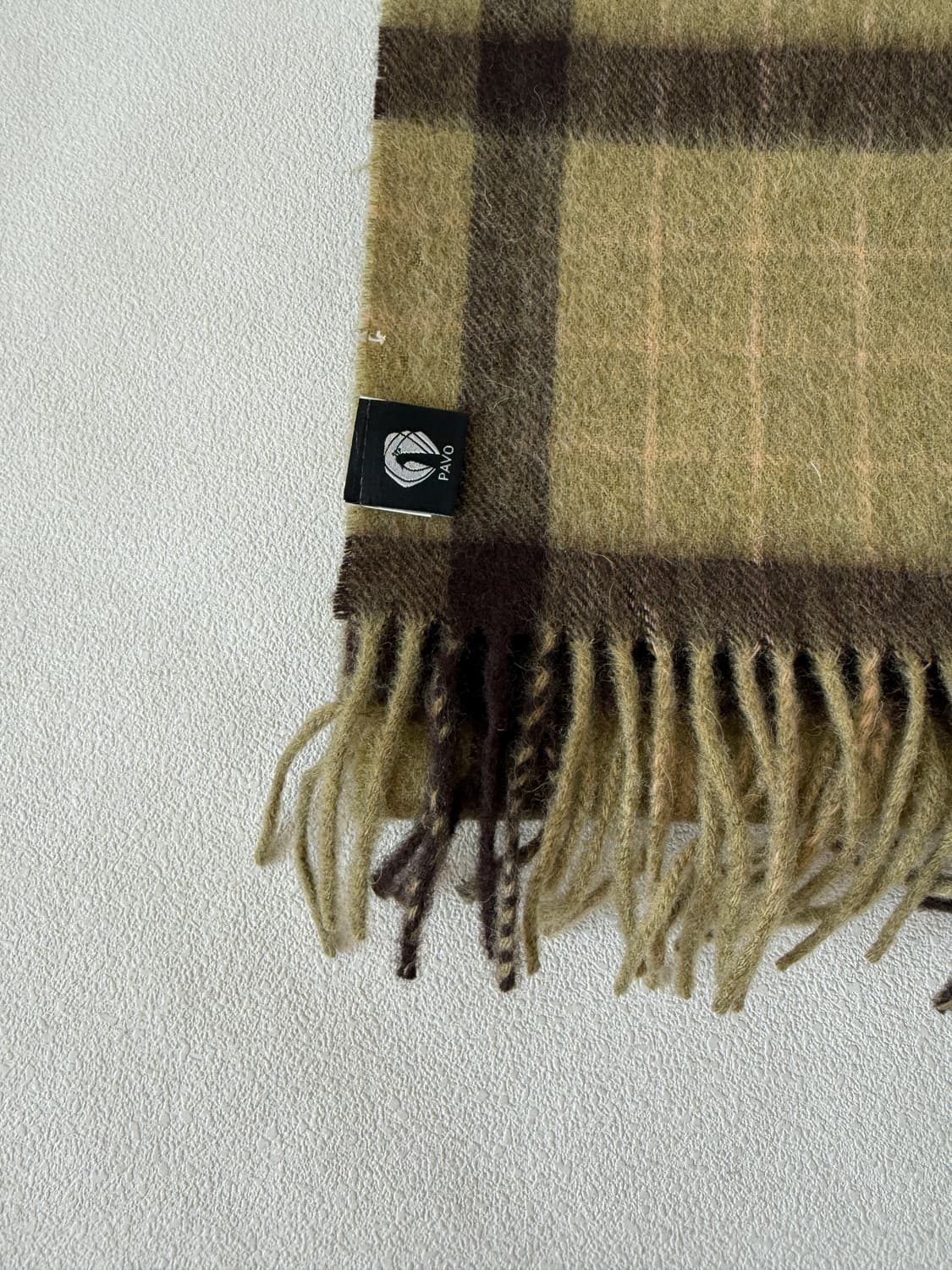 Pre owned 체크 머플러 상품이미지5