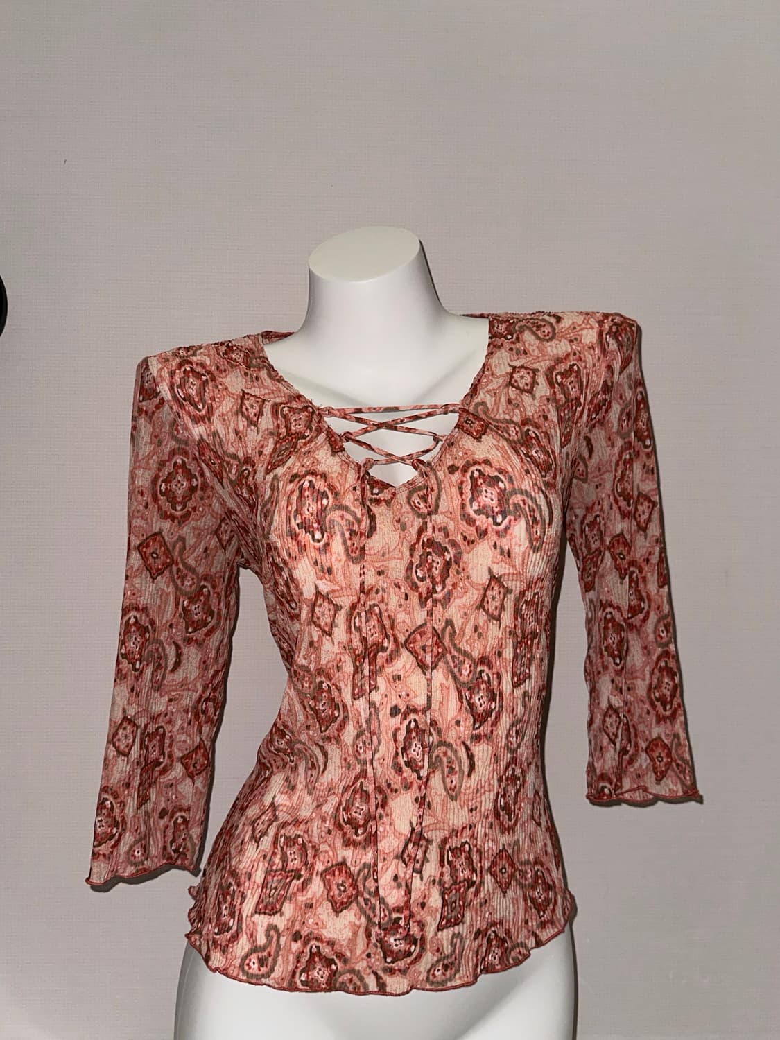 빈티지 오리엔탈 블라우스 상품이미지2