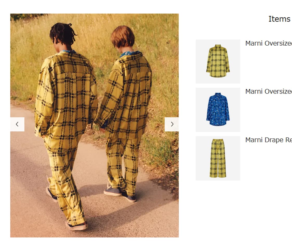 L 새제품) 유니클로 X 마르니 실크 오버사이즈 셔츠 공용 남자 여자 상품이미지2