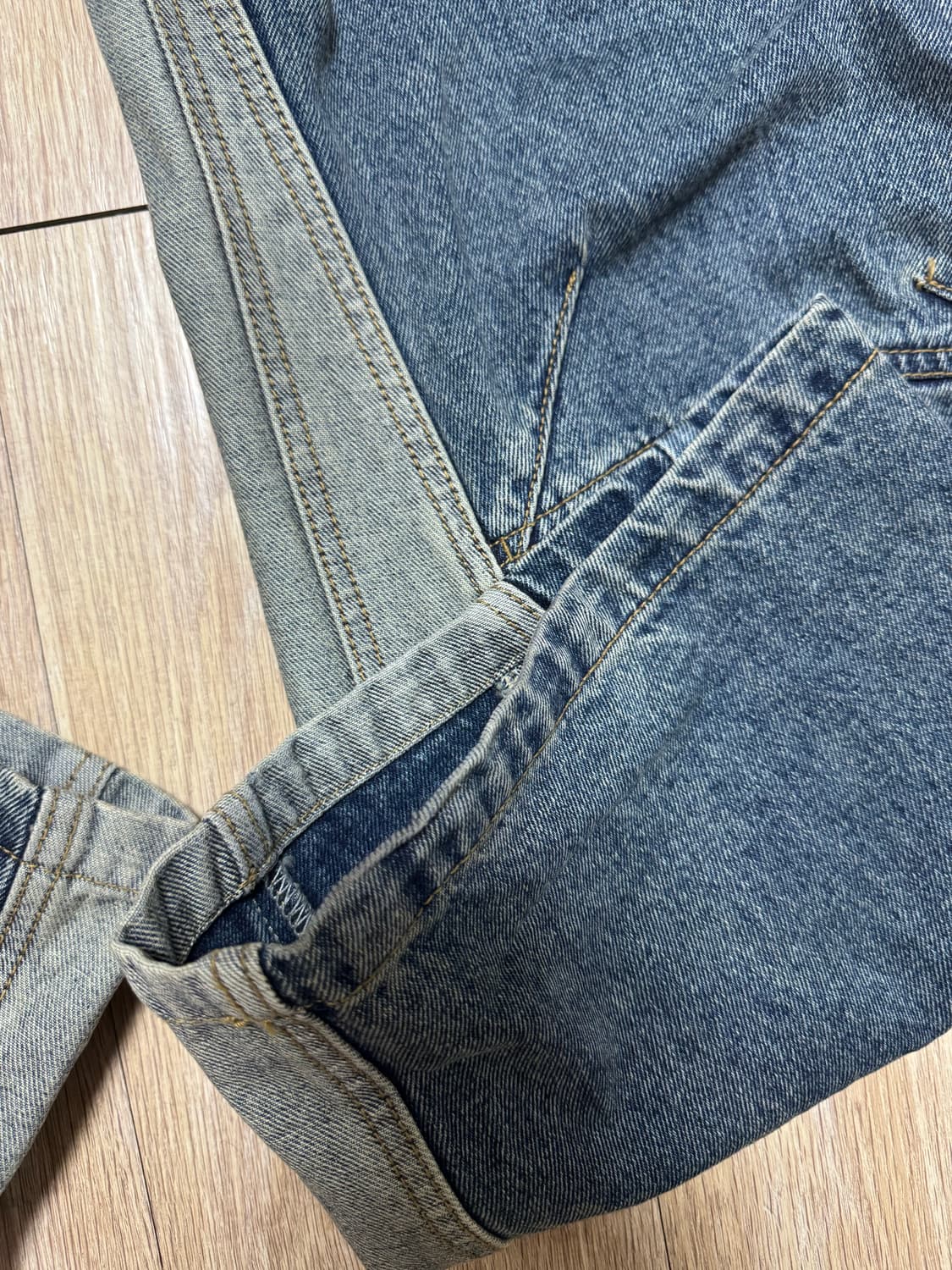 L) etce 커브드 데님 팬츠 상품이미지4