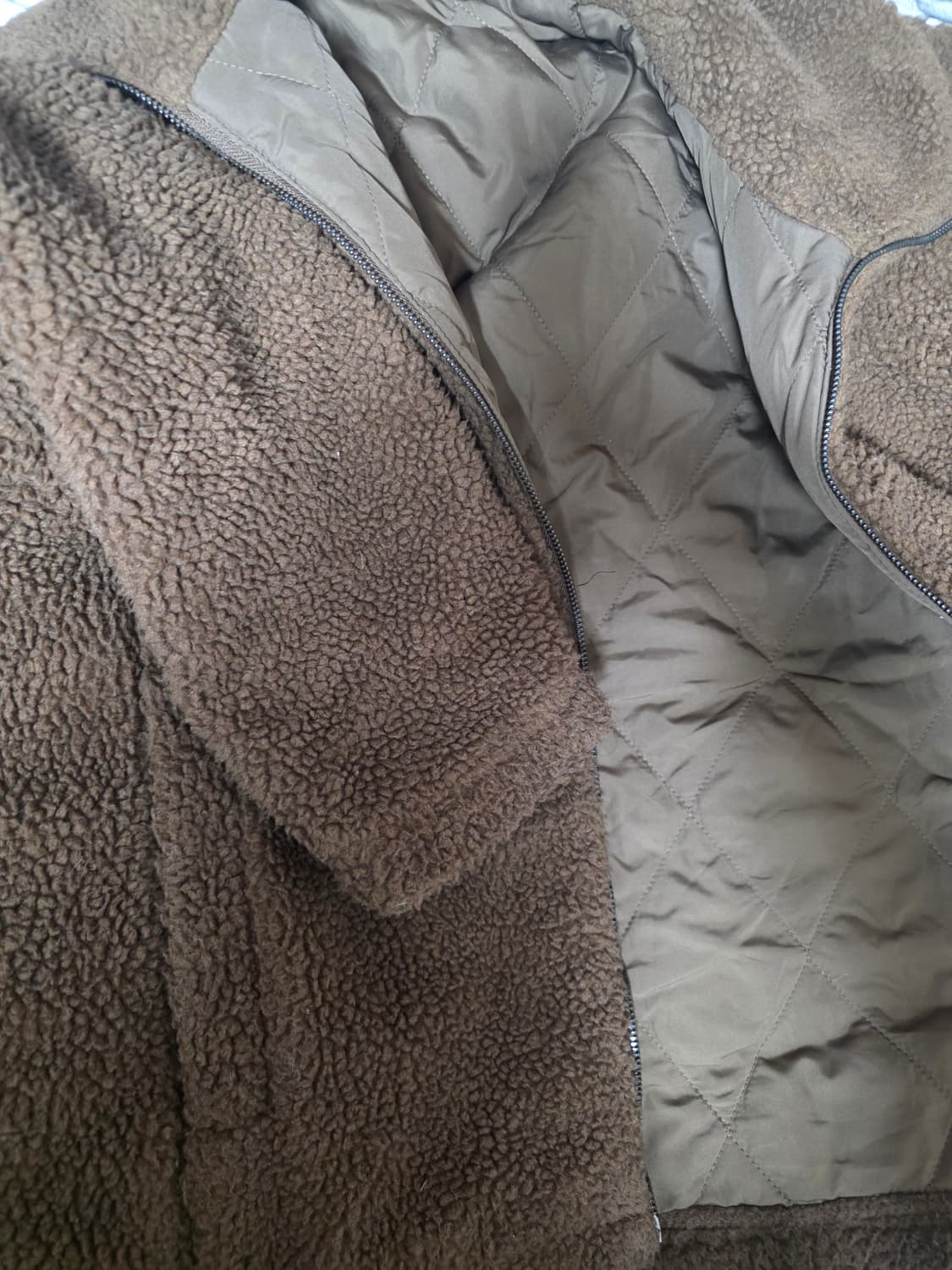 스파오 브라운 후리스 뽀글이 상품이미지3