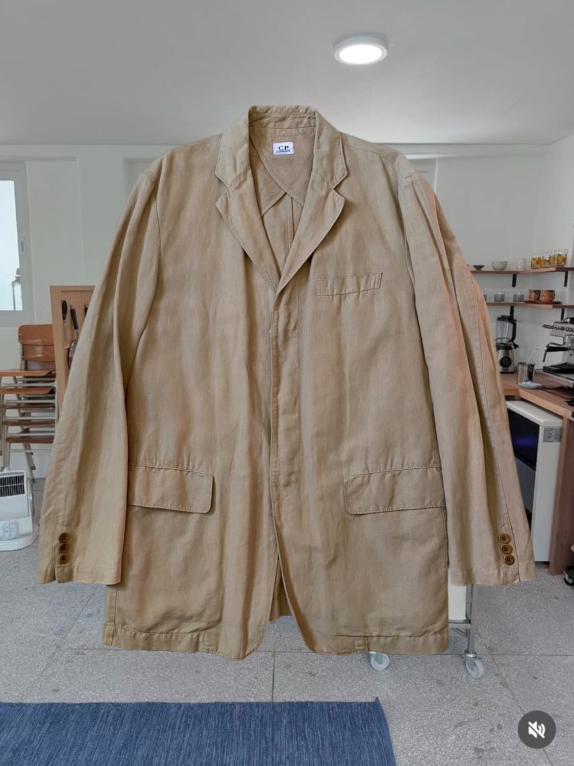 씨피컴퍼니 린넨 자켓 (Man XL) AB0232 상품이미지1