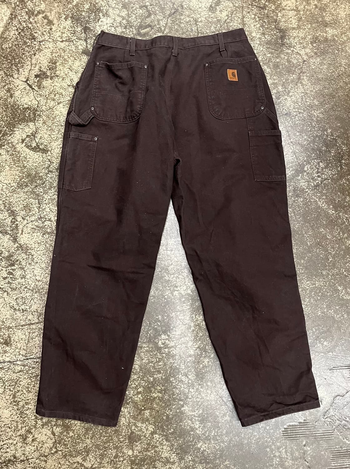 10s 칼하트 더블니 브라운 카펜터 팬츠 상품이미지6