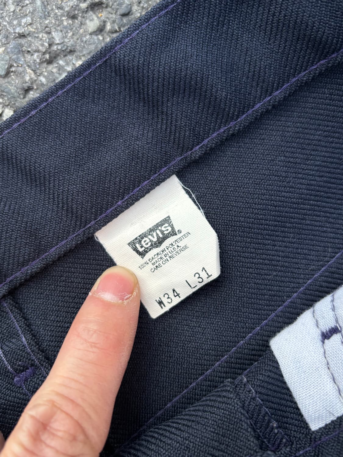 90s 리바이스 메타닉 스타프레스 상품이미지5