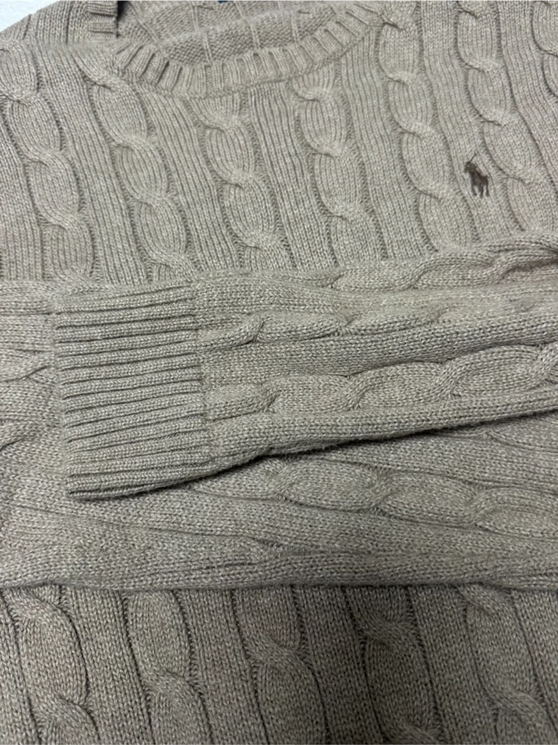 폴로 니트 브라운 L 상품이미지3