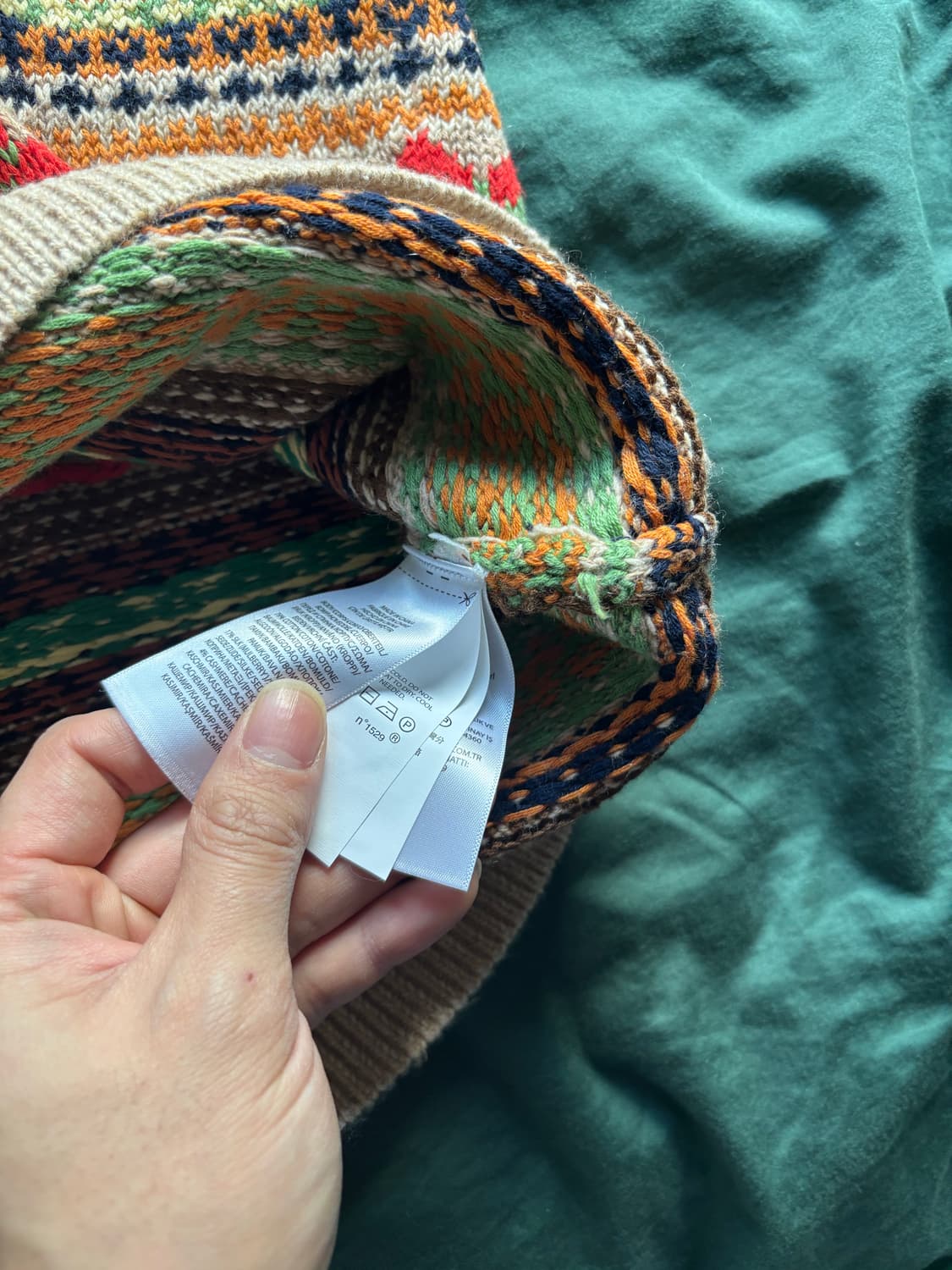 폴로 랄프로렌 - 페어 아일 울 블렌드 스웨터 베스트 상품이미지4