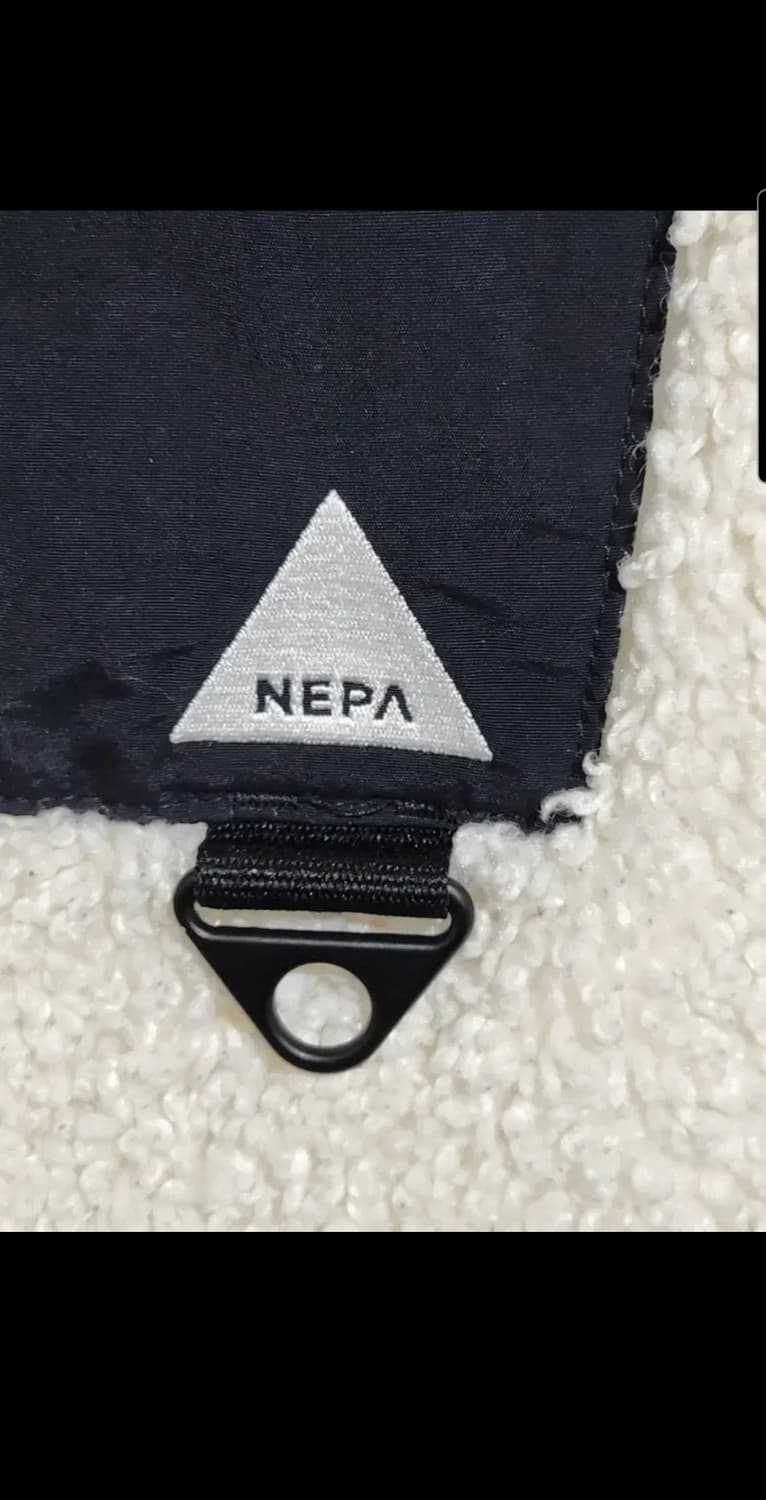 (100) 네파 플리스 점퍼 화이트 뽀글이 후리스 자켓  상품이미지4