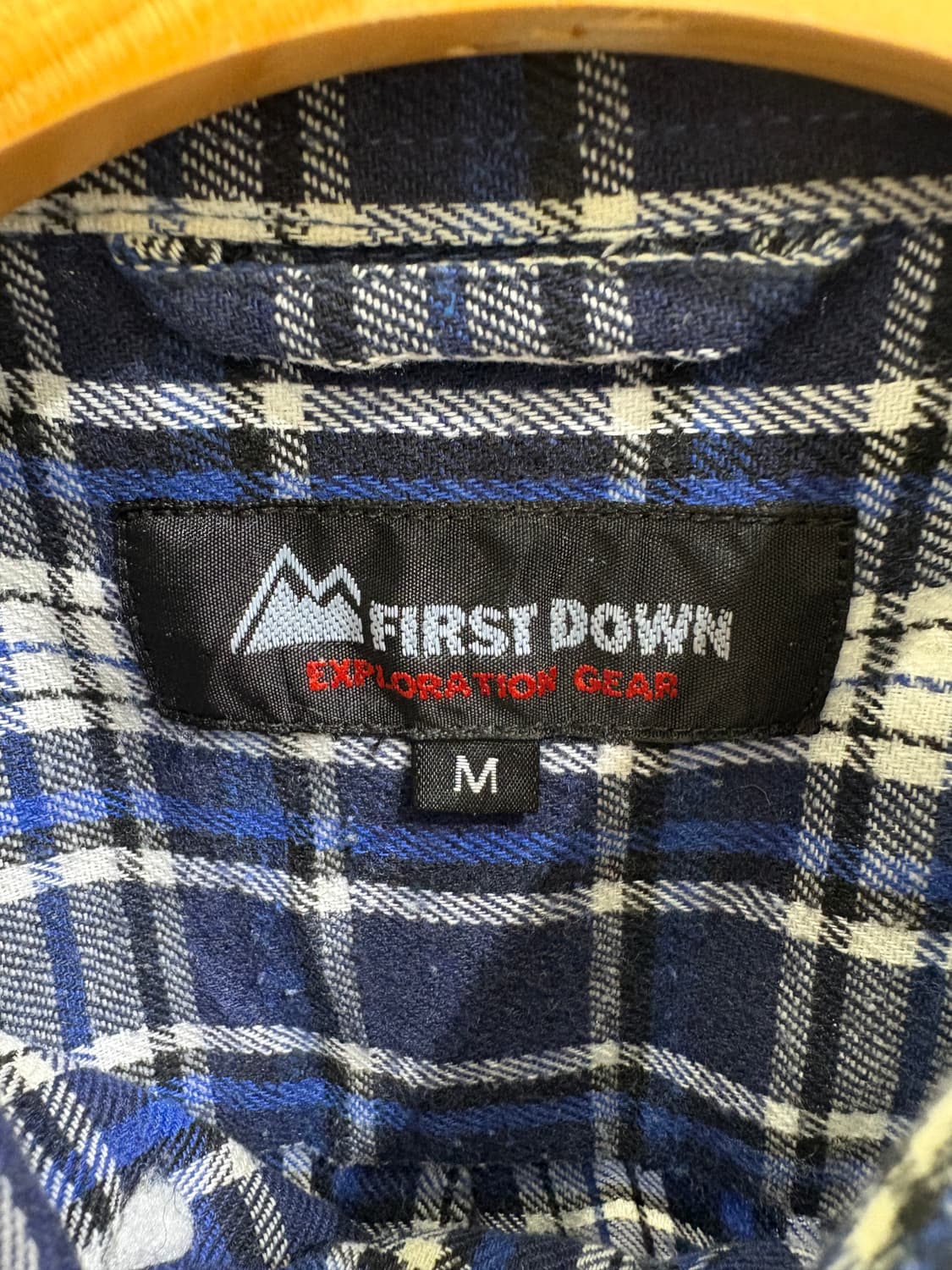 FIRSTDOWN 체크셔츠 상품이미지6