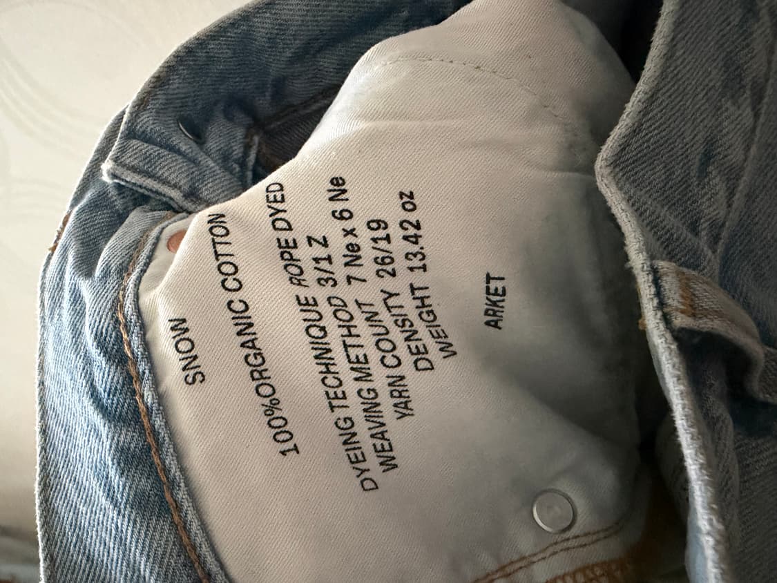 Arket snow 스트레이트진 상품이미지3