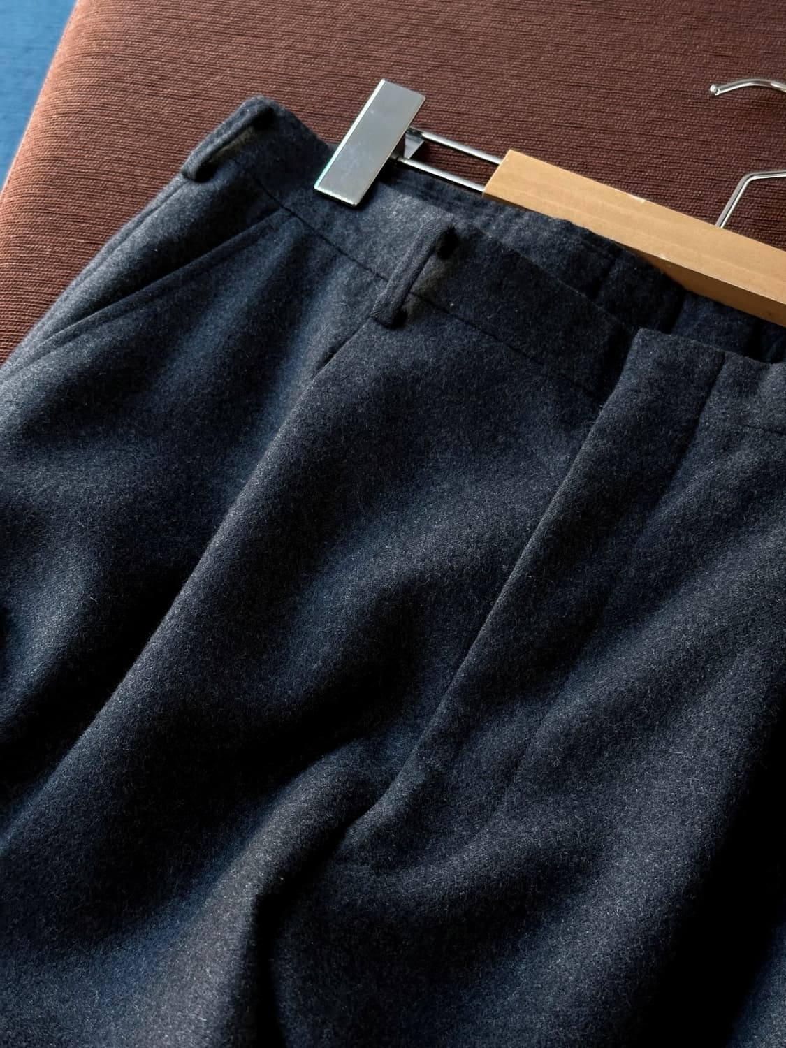 2 pleats wool flannel slacks 상품이미지2