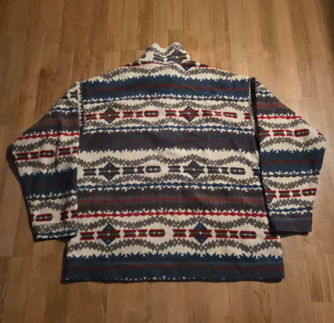 (XL)파타고니아Usa 94s 사카자위아 아이보리 신칠라 져지 하프 집업 상품이미지3