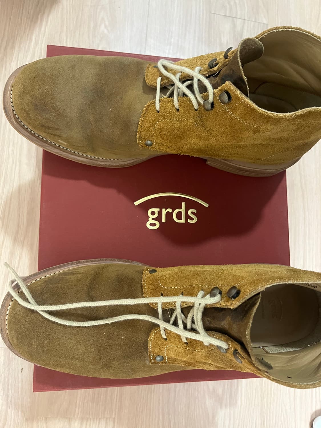 그라더스 부츠02 올리브 상품이미지1