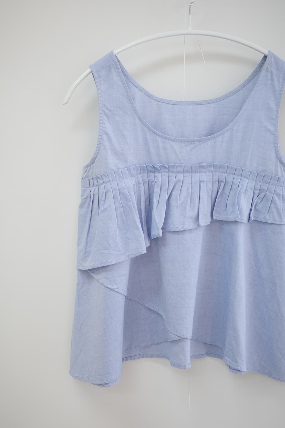 Sky blue layered sleeveless 상품이미지6