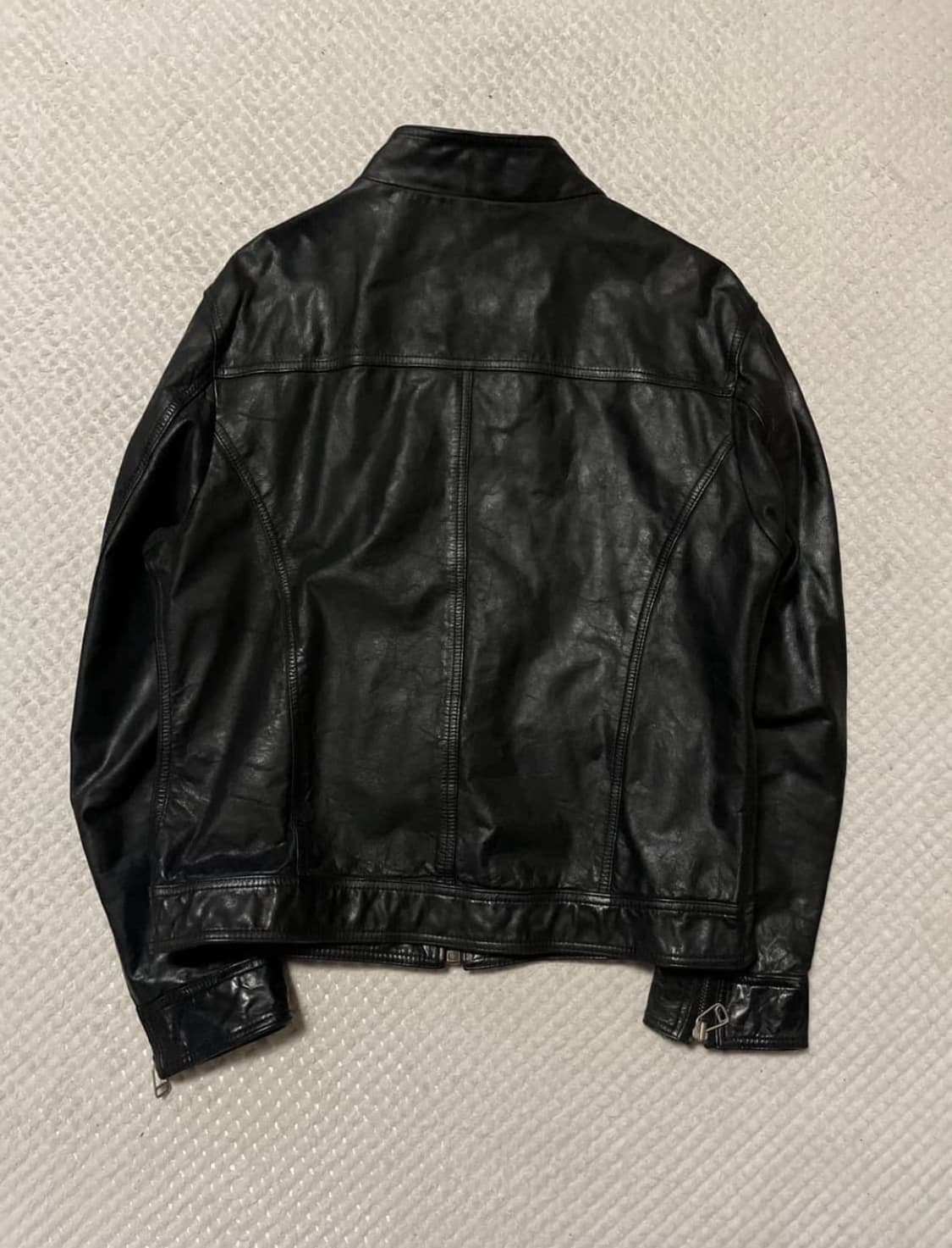 [50] Lhomme en cuir 웨스턴 무드 소가죽 포켓 레더 상품이미지2